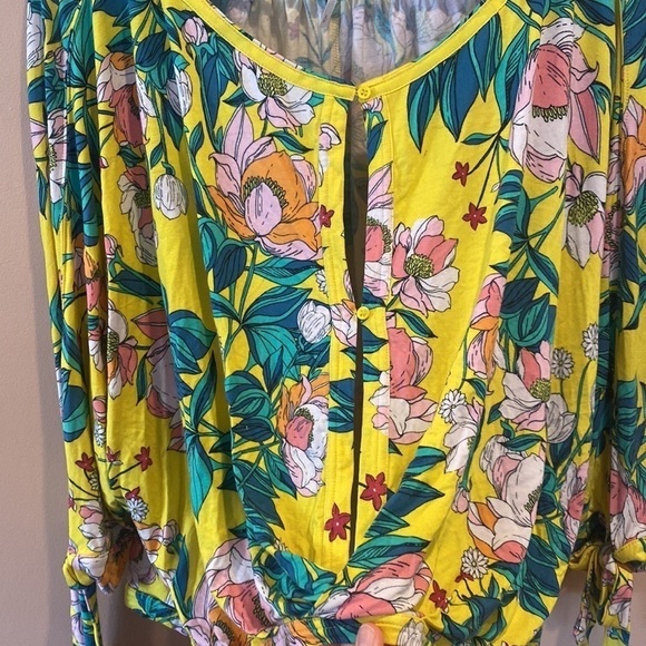 Free people keepin on floral tee - Picture 3 of 6